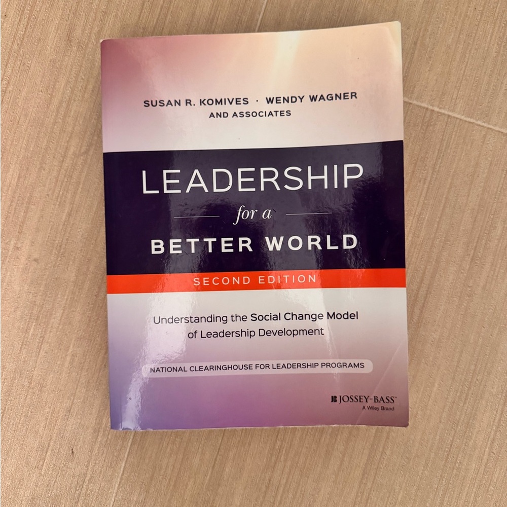 Leadership for a Better World Book